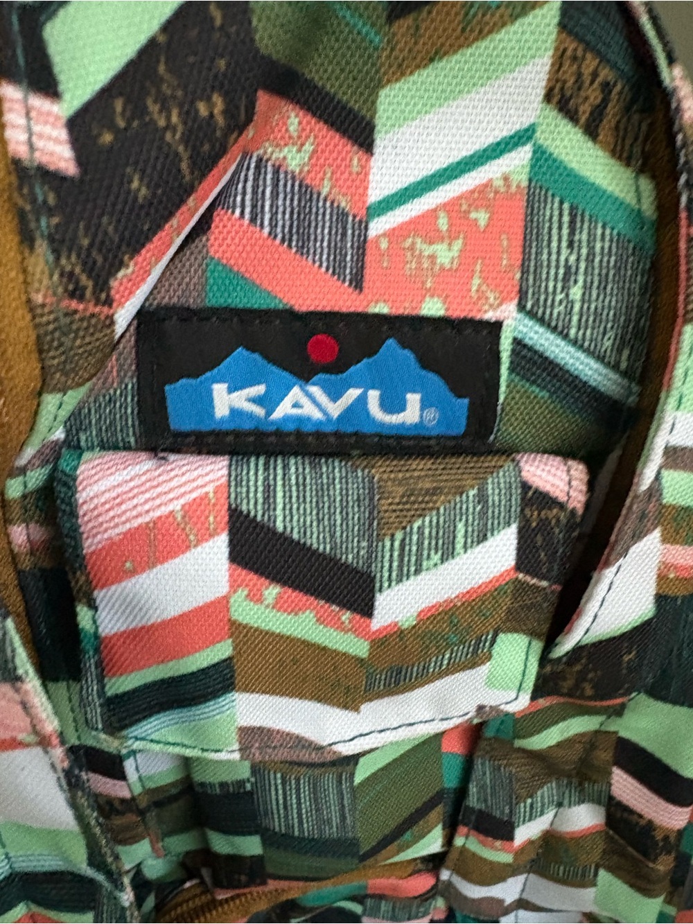 Coastal Blocks KAVU Sling Bag EUC - Picture 2 of 10